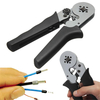 DANIU AWG24-10 Outil de Sertissage de Terminal Auto-réglable Pince à Sertir à Fil 0.08-6mm²