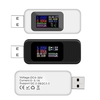DANIU Digital 10 en 1 Colorful LCD Affichage USB Testeur Tension Testeur de courant USB Chargeur Testeur Compteur de pui