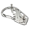 DANIU EDC Multi Pocket Tool Mousqueton Tournevis Clé Engrenage Porte-clés Clip Dossier Porte-clés