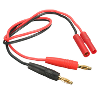DANIU HXT-4mm Connecteur de charge à 4 mm Banana Plug Cable Lipo Batterie 12AWG Lead