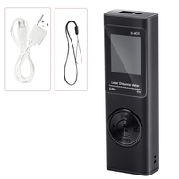 DANIU LS-XS Mini Télémètre laser 40/60/80 m / ft / in Unité Swith Bult-in rechargeable Batterie Télémètre laser numériqu