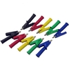 DANIU P2002 C20A 10Pcs 5 Couleurs 100V rocodile Pinces de Sécurité Prise Banane Test Dossiers