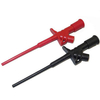 DANIU P5004 2Pcs Spécialement isolé Quick Test Hook Clip High Voltage Flexible Test Sondes 4mm