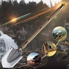 DANIU Portable Multifonctionnel Outdoor Survival Pelle pliante Pelle de jardin Poignée en alliage d