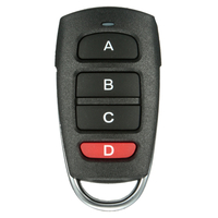 DANIU Universal Cloning Cloner 433mhz Portail électrique Porte de garage Télécommande Porte-clés
