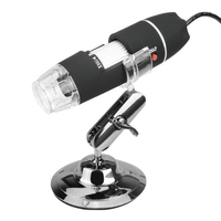 DANIU USB 8 LED 50X-500X 2MP Microscope Numérique Caméra Vidéo Enrouleur d