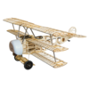 Danse ailes passe-temps S17 Fokker Dr.I 770mm envergure balsa bois RC avion combattant KIT/KIT + puissance Combo