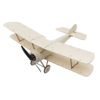 Danse des ailes passe-temps K6 Sopwith Pup 378mm Envergure Balsa Bois Micro RC Avion Warbird Biplan