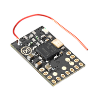 DasMikro Das87 FrSky Nano 7CH RC Receiver Integrated 2 Mixed Bi-directional ESC for Tank Type