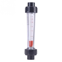 Débitmètre deau LZS-15 Type de tube en plastique Débitmètre 100-1000L / H Débitmètre deau Débitmètre Outils de