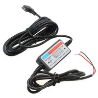 DC 12V-23V à 5V Mini Micro Port USB De Voiture Dur Câble Câble Chargeur De Voiture Appareil Photo Téléphone GPS Pad