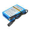 DC 12V 3000mAh Rechargeable Mini Protable Li-ion Batterie pour caméra CCTV