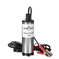 DC 12V 51mm 30L / Min pompe de transfert de carburant électrique pompe à huile pompe à eau submersible diesel