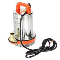 DC 12V Pompe à eau 50L / M Pompe de puits submersible Piscine Eau Éclateur de crue