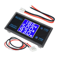 DC 50V 5A LCD Affichage Voltmètre Numérique Ampèremètre DC 12 V Wattmètre Tension Courant Power Meter Détecteur Testeur