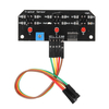 DC 5V Module de capteur de suivi de ligne infrarouge à 3 canaux sortie Trio TCRT5000 capteur Distance de 10mm pour Kit R