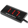 DC 8-16V rouge LED panneau affichage numérique voltmètre voltmètre pour 12V voitures véhicules