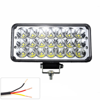 DC12-85V 7inches 42W Universal LED alliage daluminium moto phares travail lampe