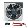 DC12V 11W DC Fan Portable 3 vitesses ventilateur solaire ventilateur de refroidissement silencieux avec pince crocodile