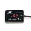 DC12V Mini LED Affichage numérique jauge de pression dhuile de voiture universel moto noir