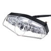 DC12V Rouge LED Universel Moto ATV Dirt Bike Stop De Frein Courir Feu Arrière Sans Support