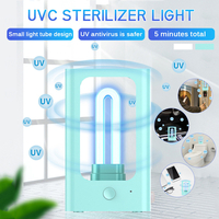 DC5V 253.6NM UV lampe germicide UVC lumière de stérilisateur USB éclairage de désinfection par Induction pour les vêteme