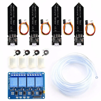 DC5V 4-Way Automatic Irrigation System Self Watering DIY Kits Garden Greenhouse Flower Water Pump Smart Soil Moisture Se