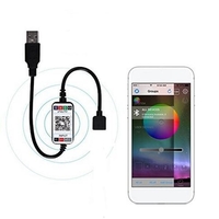 DC5V Bluetooth 4.0 APP Control Mini USB 4 broches LED Contrôleur pour RGB Strip Light