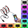 DC5V étanche 1M 2M 3M 4M 5M 5050 SMD USB RGB LED bande lumineuse Bluetooth barre de contrôle TV ordinateur rétro-éclaira
