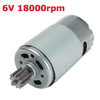 Dc6v 18000rpm motoréducteur moteur électrique