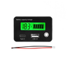 DC8-30V USB Type-C Lead Acid Lithium Battery Charge Capacity Indicator Car Motorcycle Digital Voltmeter Voltage Tester M