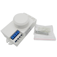 DC9-24 V 120 W 360 ° Induction Micro-ondes PIR Détecteur De Mouvement De Temps Interrupteur De Lumière