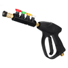 Déclencheur de nettoyeur haute pression universel pour voiture 300 bar / 3000PSI avec 5 buses de couleur Conseils de net