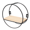 Décor à la maison daffichage de support de support de stockage détagère de fer fixé au mur créatif
