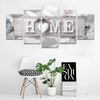 Décor à la maison Impression sur toile Peintures Mur Art Abstrait Arbre Fleur sans cadre