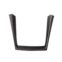 Décor de garniture de couverture intérieure de porte-gobelet deau en Fiber de carbone pour BMW X5 E70 2008-2013