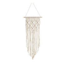 Décor de tricot en macramé Tenture murale tissée Tapisserie dart mural Boho Home