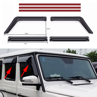 Décoration de voiture RC bloquant la pluie et la pluie pour 1/12 MN 86 G500 pièces de modèles de véhicules à bricoler so