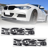 Décoration de wrap autocollant intérieur de voiture en fibre de carbone motif pour BMW Série 3 F30 F31 F35 2011-2017 M3