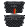 Décoration demblème dautocollant en fibre de carbone pour Mercedes Benzs Classe C W205 C180 C200