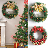 Décoration de fête de Noël décoration de la maison 30cm pendentif en rotin jouets pour les enfants cadeau d