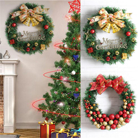 Décoration de fête de Noël décoration de la maison 30cm pendentif en rotin jouets pour les enfants cadeau d