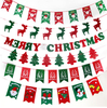 Décoration de fête de Noël Multi-style Hanging drapeaux Ornement Jouets Pour Enfants Enfants Cadeau