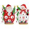 Décoration de Noël de fête de Noël Décoration de Noël de bonhomme de neige de Père Noël Jouets pour enfants Cadeau d