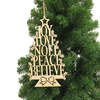 Décoration de Noël à la maison décoration Alphabet anglais arbre suspendus ornement jouets pour enfants enfants cadeau