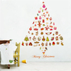 Décoration de Noël Partie Décoration Multiple Élément Joyeux Noël Fenêtre Autocollants Enfants Enfants Cadeau