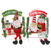Décoration de Noël Party Décoration Père Noël Skiman Ladder Jouets Pour Enfants Enfants Cadeau
