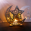 Décorations de bricolage en bois Palais islamique Eid Al-Fitr Mubarak cadeaux maison ornement
