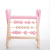 Décorations de chambre de bébé nordique de pin naturel Abacus en bois accessoires de pépinière éducatifs Jouets