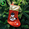 Décorations de Noël 2017 Noël Bas Clthes Santa Chaussettes De Noël Cadeau Pour Nouvel An Bonbons Cadeau Sacs Pour Enfant